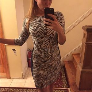 🆕 Chic Ralph Lauren Print Stretch Jersey Dress